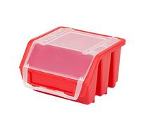 Bac a bec ERGO-Box S taille avec couvercle, en rouge