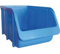 Bac à bec L242/203xl146xH127mm PP bleu empilable HÜNERSDORFF