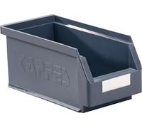 Bac à bec L290xl140xH130mm PE gris KAPPES