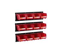 Bac à Bec Mural 13,7x10,5x7,5cm 3 Utilisations Stockage Installation Facile 12PCS