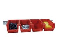 Bac à bec PP emboit. à vide 28L VISO 101X157X70 mm - Rouge - SPACY5R Rouge G