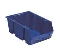 Bac à bec superposable en polypropylène bleu capacité 28L - SPACY5B VISO
