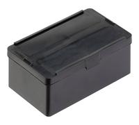 Alutec 1308.050 antistatique (ESD) Bac à charnière ESD (l x H x P) 136 x 55 x 87 mm noir 1 pc(s)