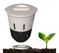 Bac À Compost Enterré Extérieur | Composteur Extérieur De 3,3 Gallons | Décomposeur De Déchets De Cuisine | pour Jardiniers, Les Propriétaires, Les Colons, Débutants, Projets Scolaires, La
