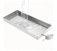 Bac à condensat, bac d'égouttement pour climatiseur, design étanche, convient pour solutions de collecte d'eau pour climatiseurs, cuisines, plantes, animaux domestiques et aquaculture (80 x 60 cm)