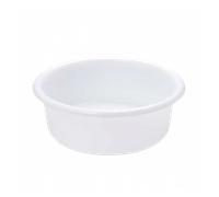 Bac à diviseuse rond 19 L - blanc