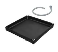 Bac À Douche avec Bonde Base de Bain Debout avec Drain au Sol | Plateau Sol Douche Portable Pour Le Camping Et La Randonnée Road Trip Voyages Pique-nique Plage Extérieur Tente Camping-car