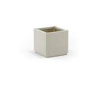 Stefanplast Bac à fleur ETHICA Craie Carré 38 L 36×36×35 cm
