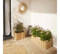 Bac à fleurs en bois 19l - acanta