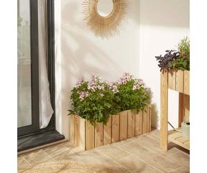 Bac à fleurs en bois 40l - acanta
