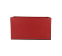 Bac a fleurs GRANIT - 60x30 cm - Rouge