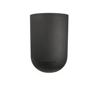 Bac a fleurs - - GRANIT TULIPE - Plastique - D50 x H71 cm - Noir