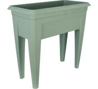 Bac à fleurs/culture/potagère IZIGARDEN 60 cm - 50% recyclé - Vert argile
