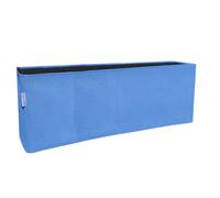 Bac à fleurs jardinière haute respirant 100 cm Bleu