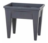 Bac À Fleurs MAX Anthracite 75,6x55,6x68cm 85l Terrasse