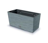 Pot de fleurs avec reserve d´eau 8 L gris galet - FURU