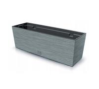 Prosperplast Pot de fleurs FURU avec réserve d'eau 12 L gris galet