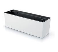 Prosperplast Jardinière Urbi Case pour balcon 580×180×195 mm blanche