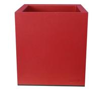 Bac à fleurs RIVIERA Granit - 39,5x39,5x44,5 cm - 38 L - Rouge