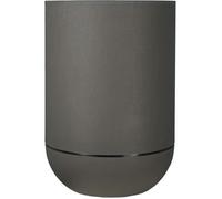 Bac à fleurs - RIVIERA - GRANIT TULIPE - Plastique - D50 x H71 cm - Gris