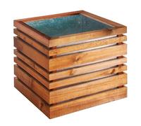 Bac à fleurs teinté brun LIGN Z - Cerland