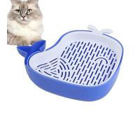 Bac à gazon pour chat, herbe à chat, bac à herbe à chat, pot de fleurs design en couches pour coquille d'hydroculture d'herbe, chat d'herbe, boîte de plantation creuse pour chats, gaz