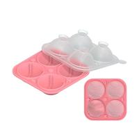 Bac à glace de baseball 3D, bacs à glace pour congélateur - Grand moule à glace rond - Round Novelty Mubbo Fun Forme Easy Release Craft pour Cocktails Bourbon Chilling