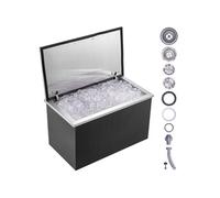 Bac à Glace Encastrable En Inox Avec Couvercle à Charnière 610x508x382mm 78,37L