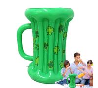 Bac à glace gonflable - Bac à glaçons et refroidisseur de boisson - Grand récipient portable en PVC pour les barbecues, les fêtes à la plage et les décorations de fête