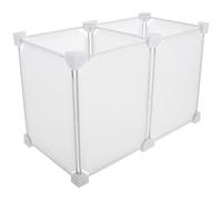 Bac à Glace pour Congélateur Blanc en Plastique, Séparateur | Cloison de Congélation, Rangement pour Zones de Stockage et Congélateurs, Installation Facile, Organisation par Catégories