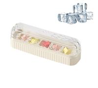 Bac à glace pour congélateur, grande capacité et réutilisable | Design poussé avec couvercle - pour préparer des boissons de plage vacances maison restaurant cocktail bourbon et vin