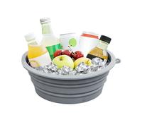 Bac à glace pour le visage - Outil Portable Et Pliable pour Plongée Froide - Faciale en Silicone Eau Froide | Voyage Camping Dortoir Camper Centre de Bien-être Salle de Bain Bell