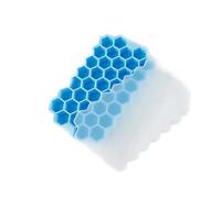 Bac a Glacon Bac à glaçons en silicone 148 grilles, moule for bar, pub, vin(1PCS-blue)