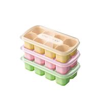 bac a glacon Moule à glaçons en silicone for la maison, mini moules glace, pâtisserie, sucettes glacées(Yellow Pink Green)
