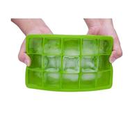 bac a glacon Moule à glaçons en silicone ultra-polyvalent, compatible avec le congélateur, for les et chocolats faits maison(1pc Green)