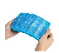 bac a glacon Moule à glaçons en silicone ultra-polyvalent, compatible avec le congélateur, for les et chocolats faits maison(1pc Blue)