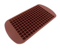 Bac a Glacon Moule à glaçons géant en silicone, grand format, carré, 4/6/8/15/160 grilles(160Grid-Coffee,4pcs)