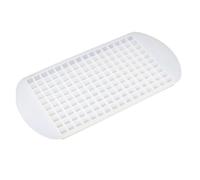 Bac a Glacon Moule à glaçons géant en silicone, grand format, carré, 4/6/8/15/160 grilles(160Grid-Transparent,1PCS)