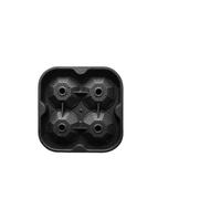 Bac a Glacon Plateau facile à retirer, adapté aux fournitures de fête whisky, moule glace en silicone 3D forme diamant, cube réutilisable(Color04,Blue)