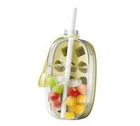 Bac à glaçons 2 en 1 réutilisable et portable pour machine à presser | Bouteille de glace pour refroidisseur de café, nourriture, cocktail, eau, whisky