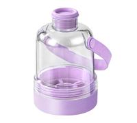 Bac à glaçons avec couvercle 40 cl 2 en 1 Portable Réutilisable