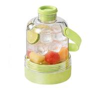 Bac à glaçons avec couvercle | 40 cl 2 en 1 Portable Réutilisable,Gourde avec Bac à Glaçons Intégré | Pour boissons, cocktails, whiskey, apéritif, plage, pique-nique, camping, salle