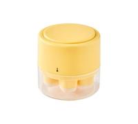 Bac à glaçons avec couvercle et bac à glaçons, moule à glaçons avec 7 cubes, plateaux à glaçons empilables pour congélateur avec fond en silicone à dégagement facile, pour boissons, café, cocktail