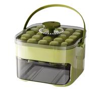 Bac à glaçons avec couvercle et récipient - Construction en silicone et en plastique, bac à glace 25 cubes, bac de rangement pour congélateur, pelle à glace avec outils | pour whisky