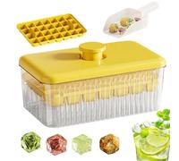 Bac à glaçons avec couvercle | Machine à glaçons à retrait facile | Appareils ménagers pour la fabrication de boissons froides telles que jus, whisky, cocktail, café | Pour les étudiants, l'extérieur