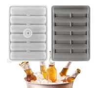 Bac à glaçons, bac à glaçons | Bac à glaçons cylindrique pour congélateur | Plateau de machine à glaçons cylindrique en Silicone de qualité alimentaire, moules à glace à 5 cavités pour whisky et autre