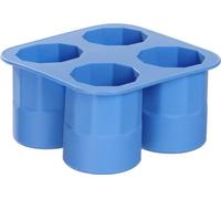 Bac à glaçons BarUp, verre à shot, bleu, 122x122x(H)60mm