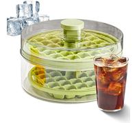 Bac à glaçons - Boîte de rangement empilable antiadhésive,Bacs à glaçons avec récipient de glace | pour whisky, cocktails, café, préparation repas et réfrigérateur