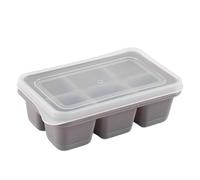 Bac À Glaçons Congélateur | Moule à 6 Alvéoles Carrés Gros Glaçons,Forme Souple Pour Glaçons Whisky Démoulage Facile Gadget De Cuisine Empilable Pour Maison Restaurant