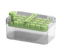 Bac à glaçons - Congélateur Whiskey Cube Ice avec récipient 6 compartiments - Outil de cuisine anti-adhésif pour boissons, bière, café, jus - Réfrigérateur cuisine fête